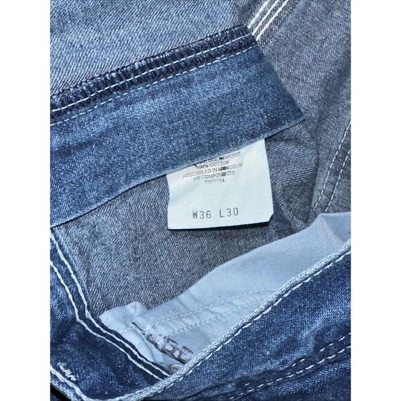 Vintage NWT Key Denim 5-Pocket Indigo Men's Jeans 34x30- Irregular? (37-14) - Picture 4 of 6